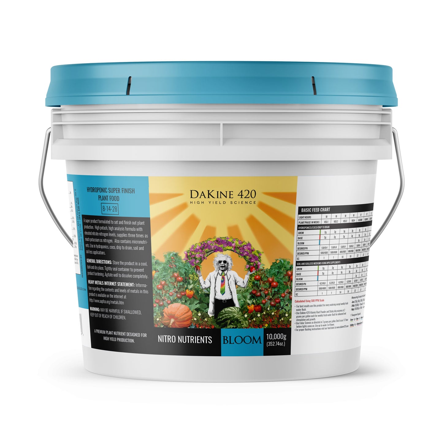 Our super finishing formula supplies NPK in perfect balance (with 3 times more potassium than nitrogen) to assure high yields and trophy buds.