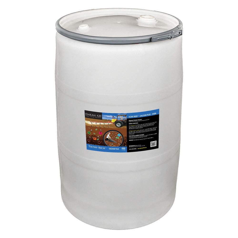 Dakine 420 Tilthy Rich™ Calcium Plus Hemp & Cannabis Fertilizer. Tilthy Rich™ Calcium-Plus hemp fertilizer combines a specially formulated blend of calcium plus zinc and manganese to benefit the soil ecosystem.