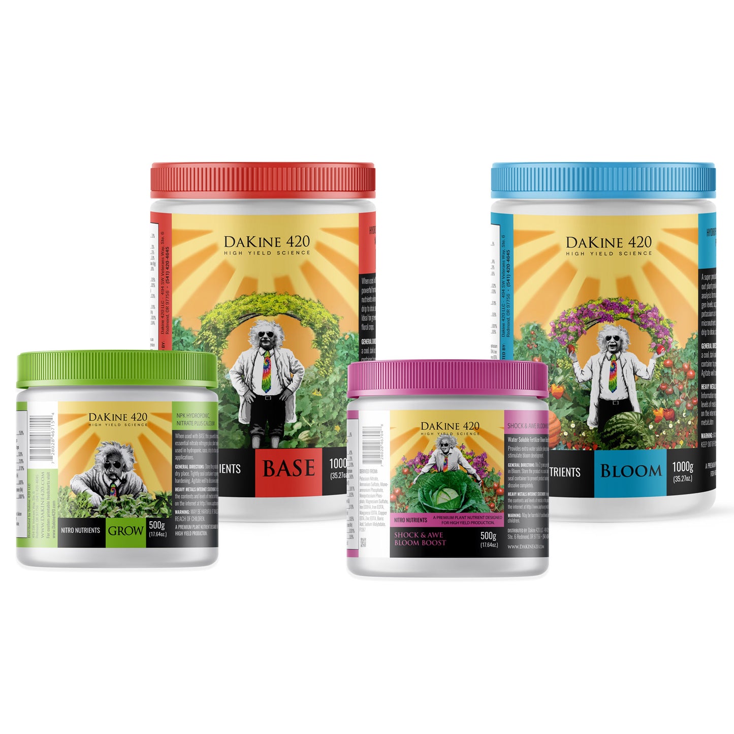 DaKine 420 400 Gallon Deluxe Growers Nutrient Bundle