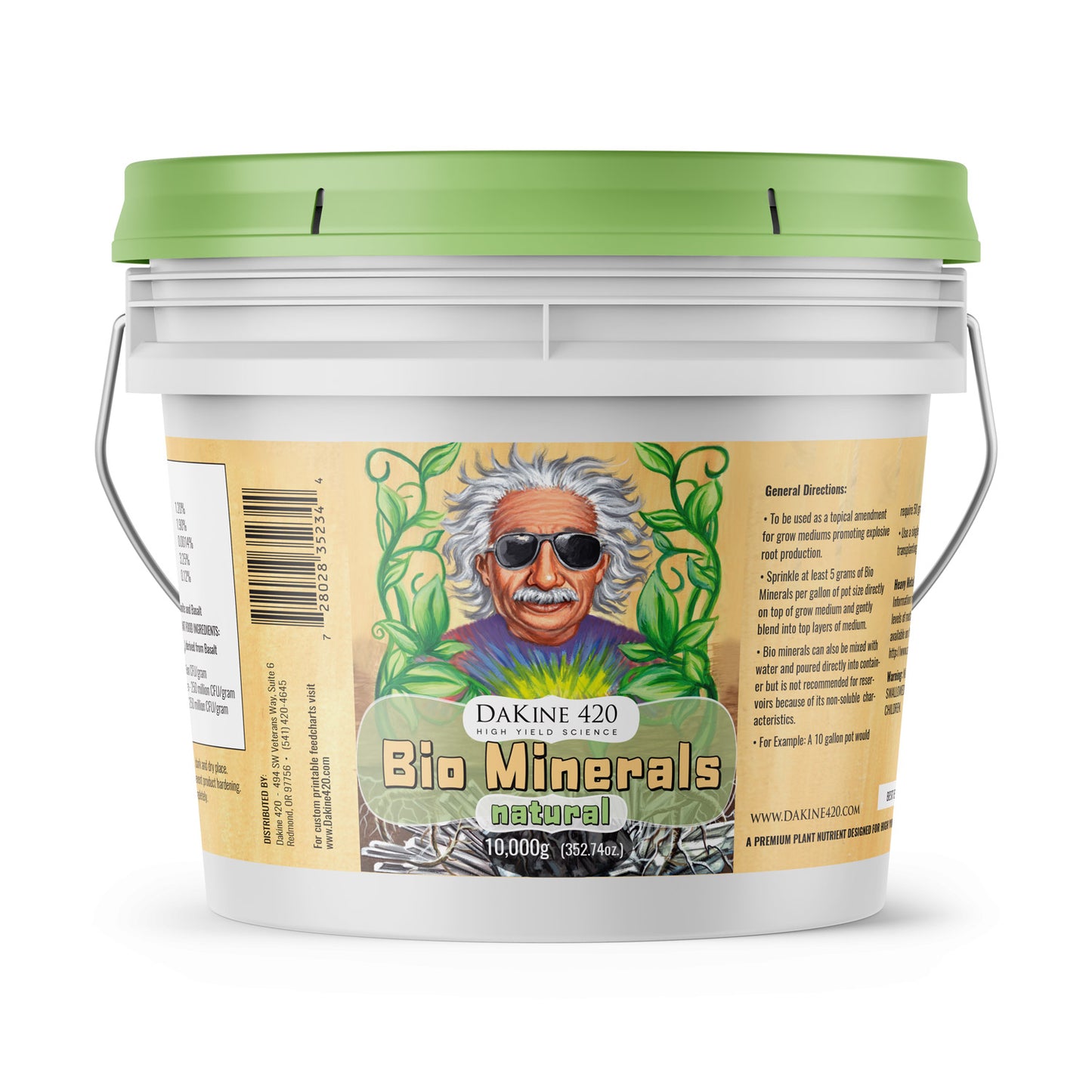 Bio Minerals combines the highest quality mineral marijuana nutrients with the best blend of bacteria to deliver a soil inoculant your Mary Jane will appreciate.