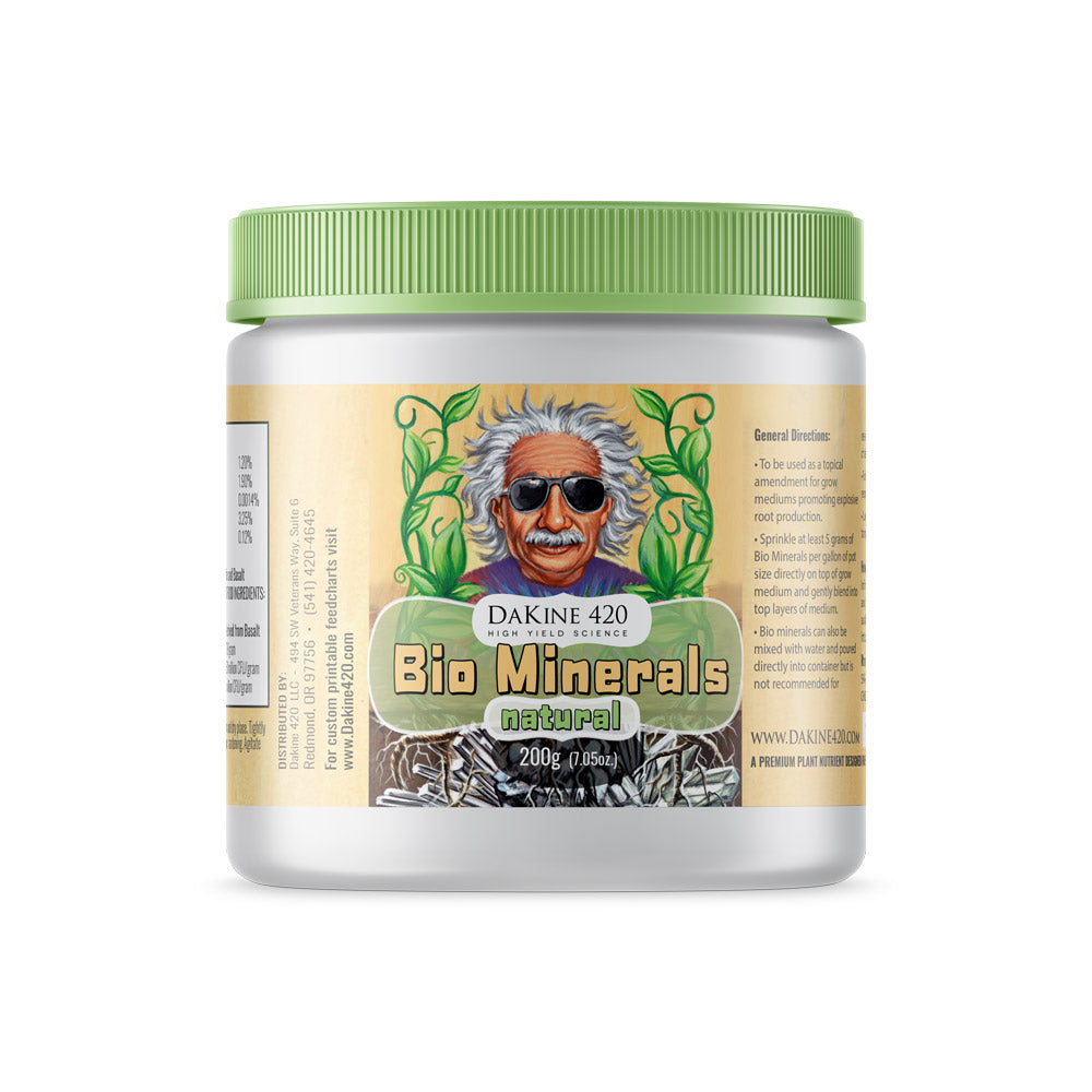 Bio Minerals combines the highest quality mineral marijuana nutrients with the best blend of bacteria to deliver a soil inoculant your Mary Jane will appreciate.